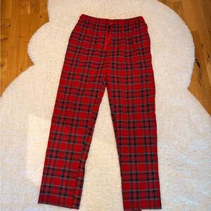 NWOT Red Plaid women’s Pajama Pants size M - German brand Tchibo
